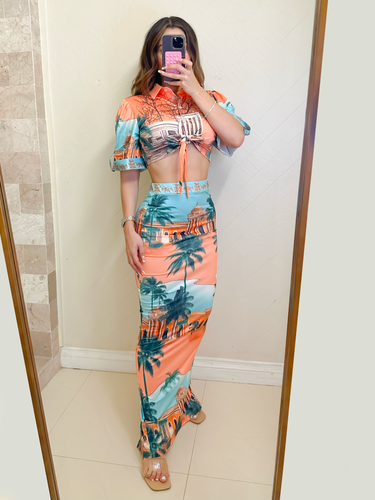 La Habana skirt set